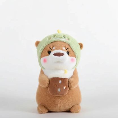 Kawaii Otter Plush Pillow – Soft Dinosaur Rabbit Unicorn Stuffed Animal