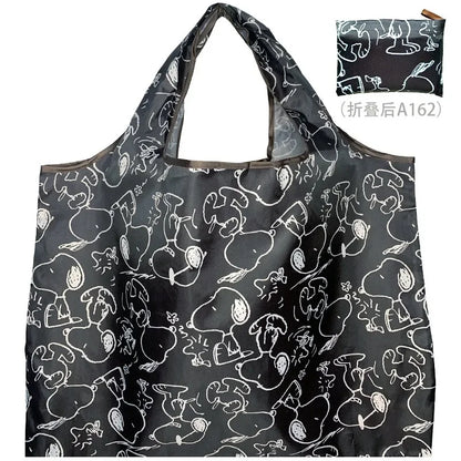 Snoopy Reusable Shopping Bag – Large Capacity Foldable Tote