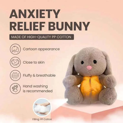Breathing Bunny Plush Toy – Soft Rabbit Sleep Companion