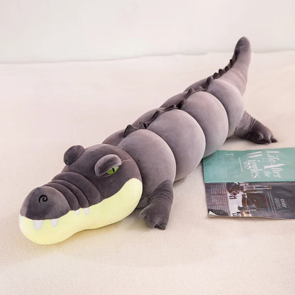 Giant Crocodile Plush Pillow – Long Stuffed Crocodile Body Pillow