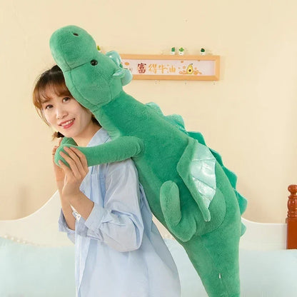 Giant Flying Dragon Plush Toy – 150cm Long Stuffed Pillow