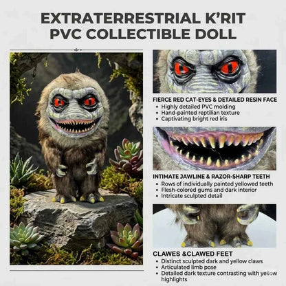 Retro Horror Monster Figurine – Creature Display Decor for Collectors