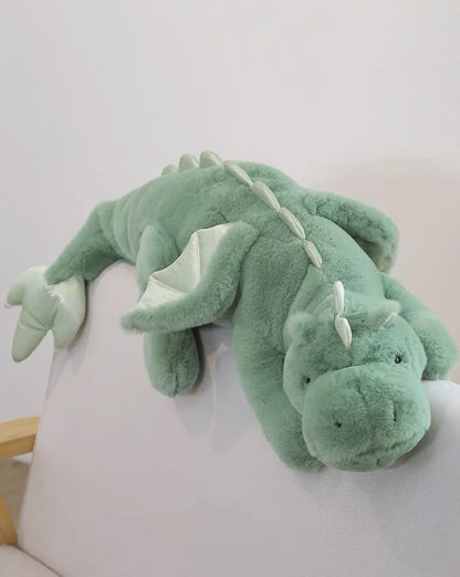Giant Winged Dragon Plush Toy – Soft Flying Dragon Body Pillow