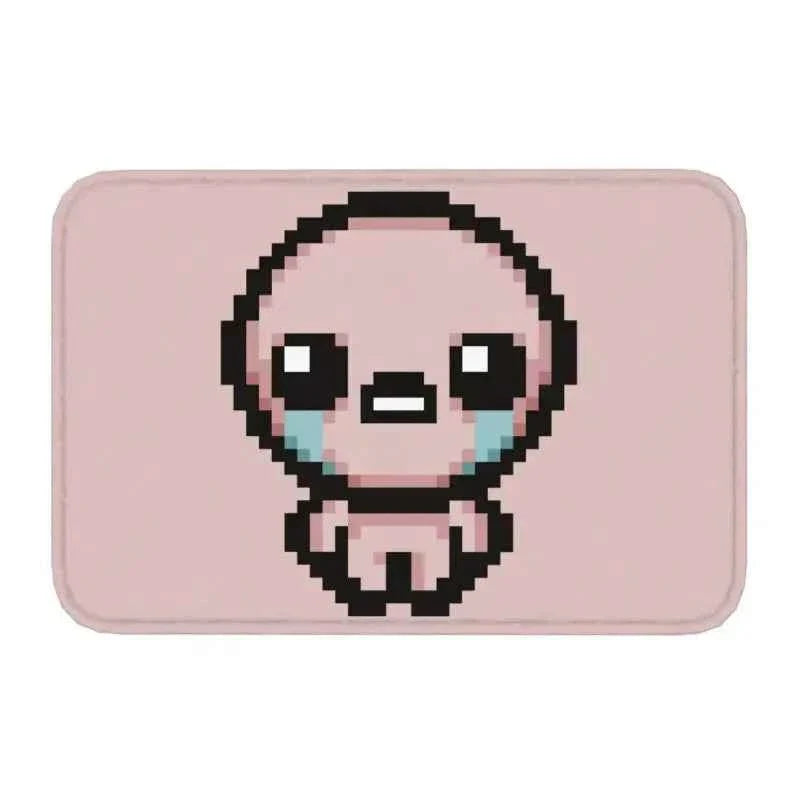 Pixel Style Cartoon Floor Mat – Soft Non-Slip Area Rug for Bedroom and Entryway