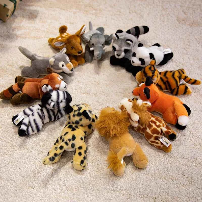 Realistic Animal Plush Toy – Soft Safari Stuffed Animal Collection