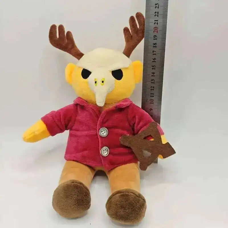Forest Animal Plush Toy – Elk Deer & Owl Stuffed Doll