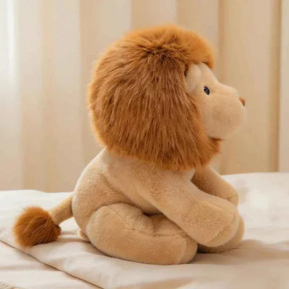 Kawaii Lion Plush Toy – Soft Cartoon Stuffed Animal Doll