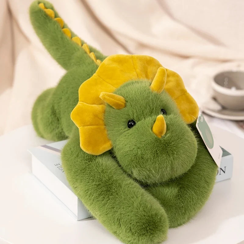 Kawaii Long-Arm Forest Animal Plush – Raccoon, Dinosaur, Sloth, Panda, Koala & Bear
