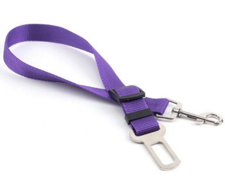 Adjustable Nylon Dog Car Seat Belt Safety Strap