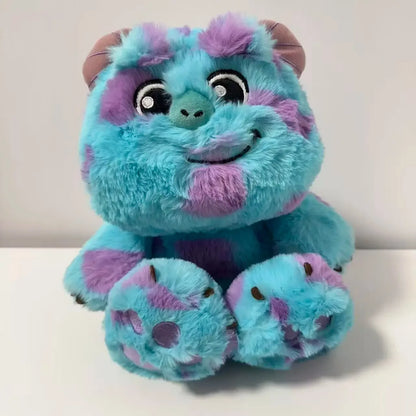 Blue Monster Breathing Plush Toy – Music & Light Sleep Companion