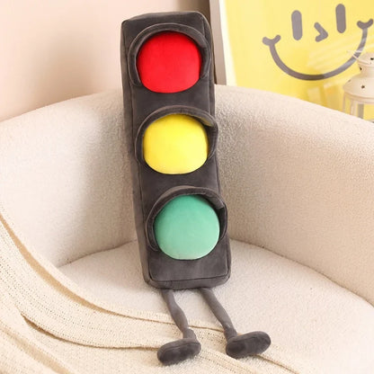 Traffic Light Plush Toy – Giant Funny Signal Light Stuffed Pillow