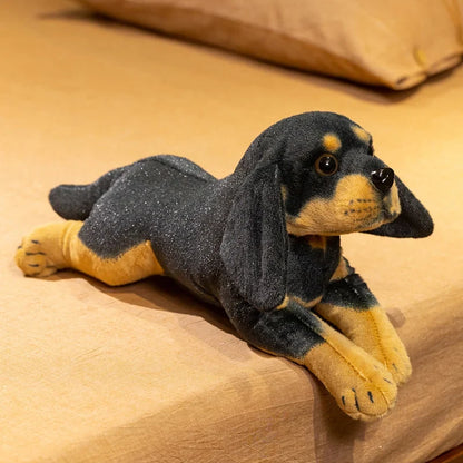 Realistic Dog Plush Toy – Lifelike Dalmatian, Rottweiler, Beagle & King Charles Puppy