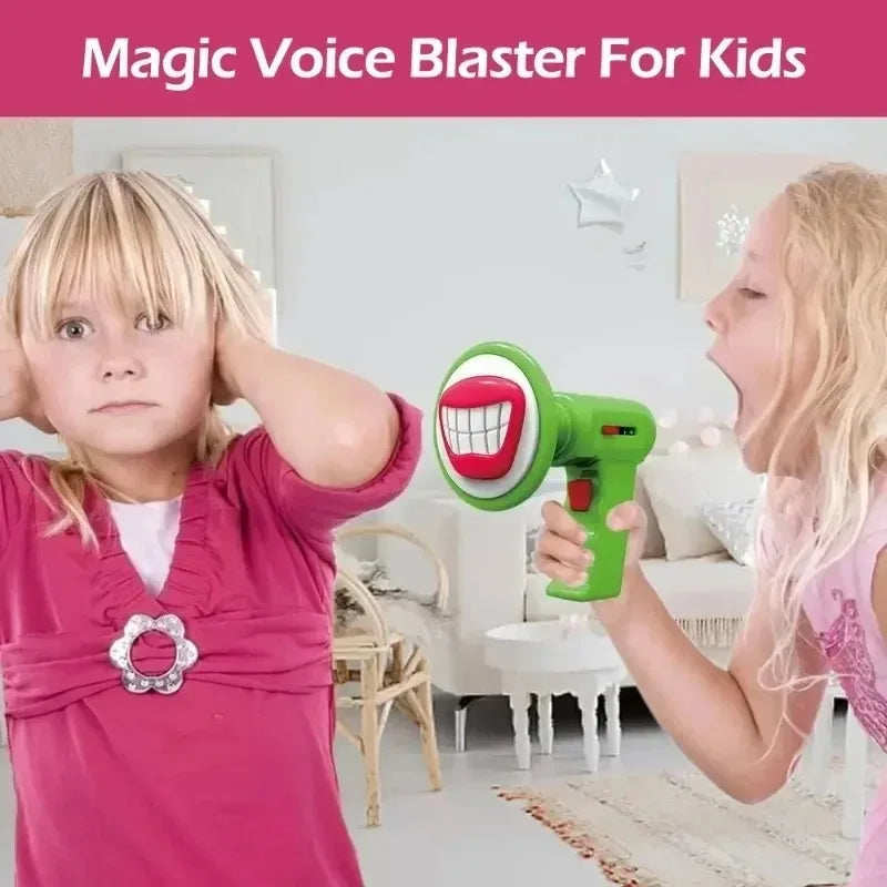Children's Voice Changing Toy with 6 Sound Effects Role Playing Voice Speaker Handheld Amplifier Parody Fun Toy