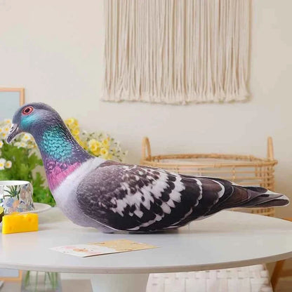 Simulation 3D Birds Plush Toys Soft Stuffed Animals Goose