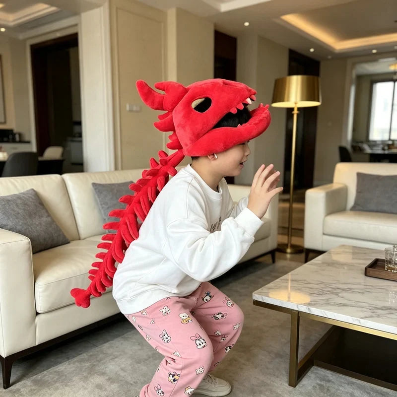 Skeleton Dinosaur Plush Toy – Giant Funny Dinosaur Stuffed Animal Pillow