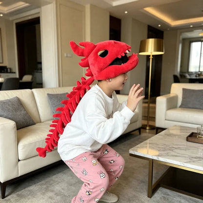 Skeleton Dinosaur Plush Toy – Giant Funny Dinosaur Stuffed Animal Pillow