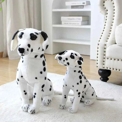 Realistic Collie Dog Plush Toy – Standing Border Collie Stuffed Animal