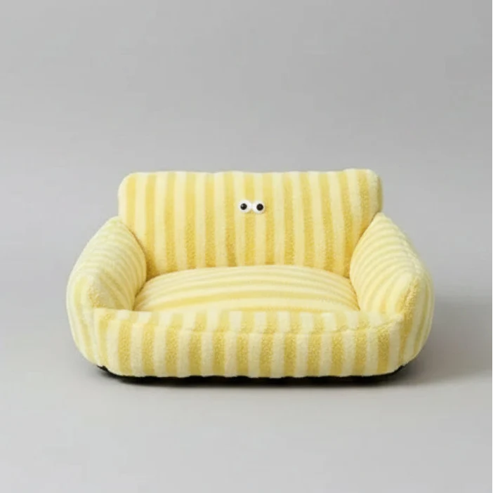 Warm Pet Sofa Bed – Cozy Cat Nest and Small Dog Sleeping Cushion