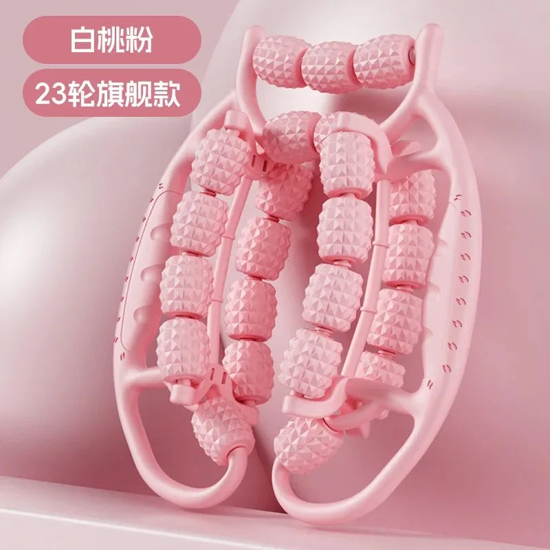 Calf Arm Leg Body Massage Roller Slimming Body Anti Cellulite Massager Women Magic Shapely Legs Relax Tool Home Health Care