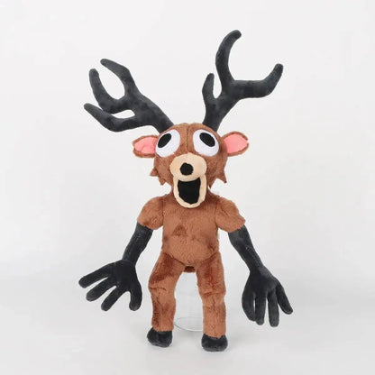 Forest Animal Plush Toy – Elk Deer & Owl Stuffed Doll