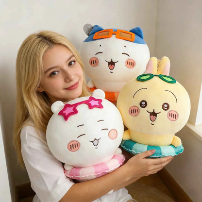 Summer Series Chiikawa Plush Collection Usagi Hachiware Toy