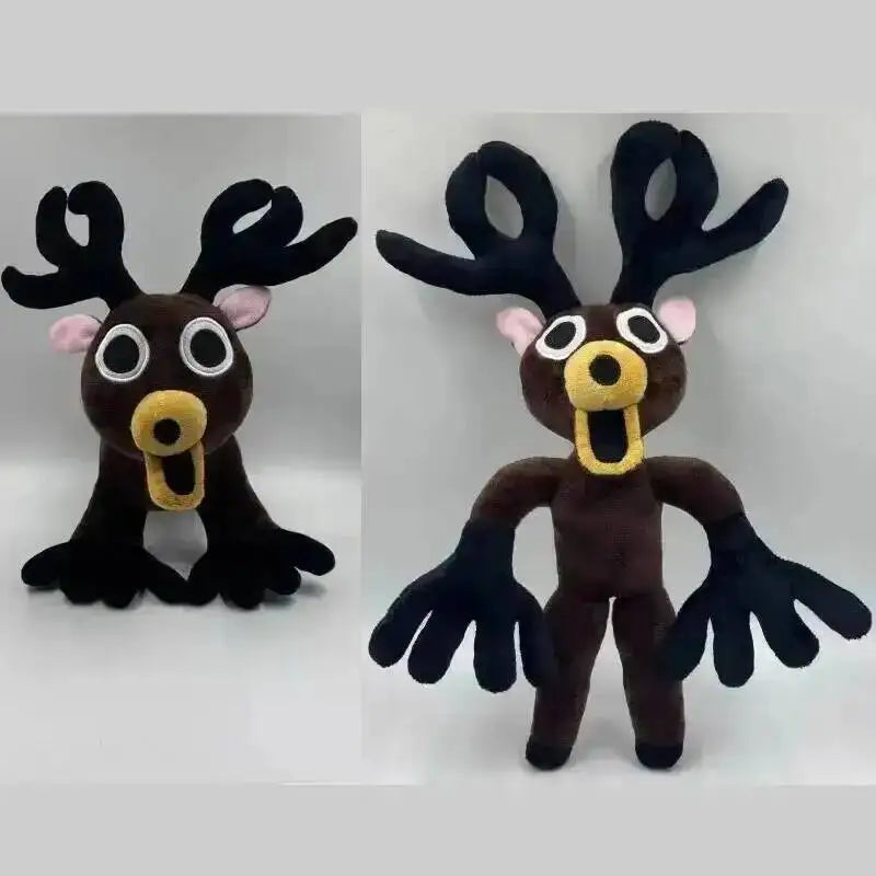 Forest Animal Plush Toy – Elk Deer & Owl Stuffed Doll