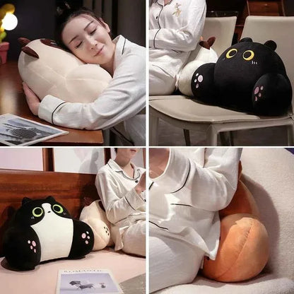 Thickened Cat Back Cushion Siamese Calico Cat Sofa Bed Home