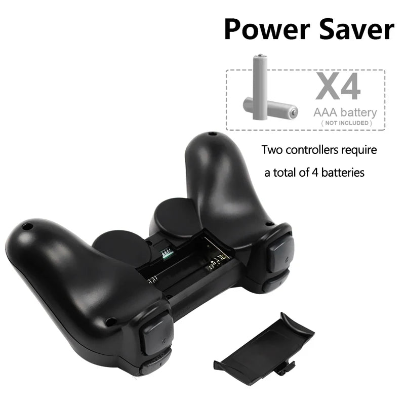 M8 4K Mini Game Stick 40000 Games Built-in with Twin 2.4G Wireless Controllers Video Game Console