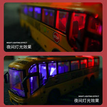 1/30 Rc Bus Electric Remote Control Car with Light Tour Bus School City Model 27Mhz Radio Controlled Machine Toys for Boys Kids