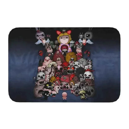Pixel Style Cartoon Floor Mat – Soft Non-Slip Area Rug for Bedroom and Entryway