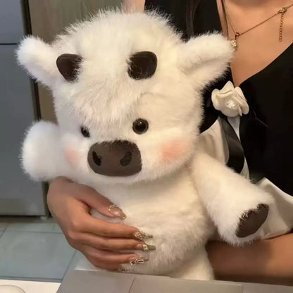 Scottish Cow Plush Toy – 17.7" (45cm) Soft Stuffed Animal