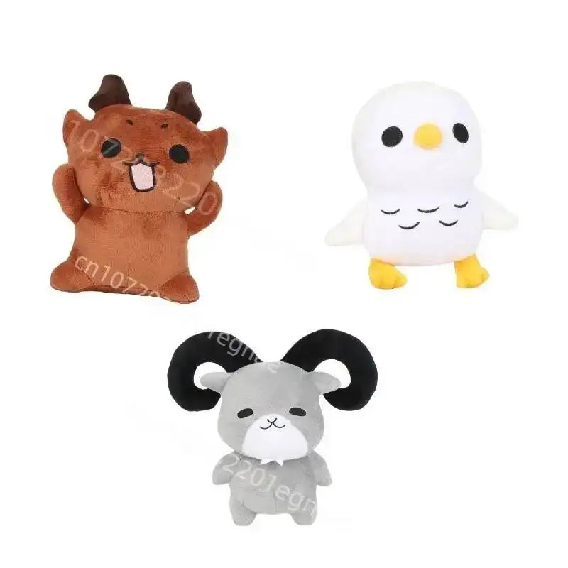 Forest Animal Plush Toy – Elk Deer & Owl Stuffed Doll