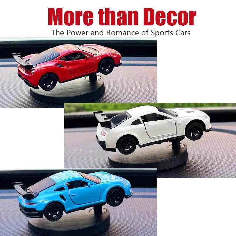 Drift Car dashboard toy model swing turning cool sports race auto ornaments interior accessories decor items fun decorations men