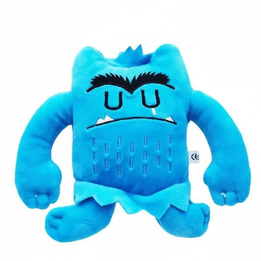 Emotion Monster Plush Toy Set – 6PCS Soft Sensory Stuffed Animals