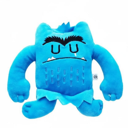 Emotion Monster Plush Toy Set – 6PCS Soft Sensory Stuffed Animals