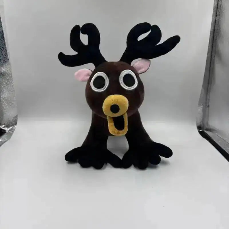 Forest Animal Plush Toy – Elk Deer & Owl Stuffed Doll