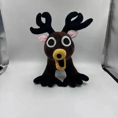 Forest Animal Plush Toy – Elk Deer & Owl Stuffed Doll