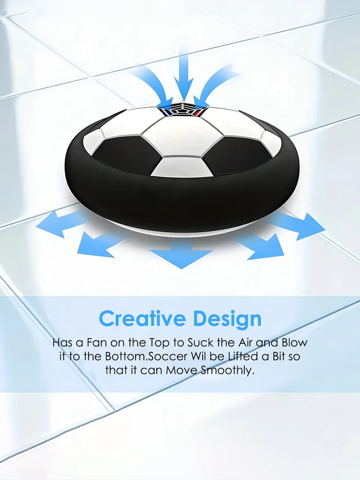 Floating Football Children's Interactive Football Electric Indoor Parent-child Interactive Sports Toys Creative Sports Toys