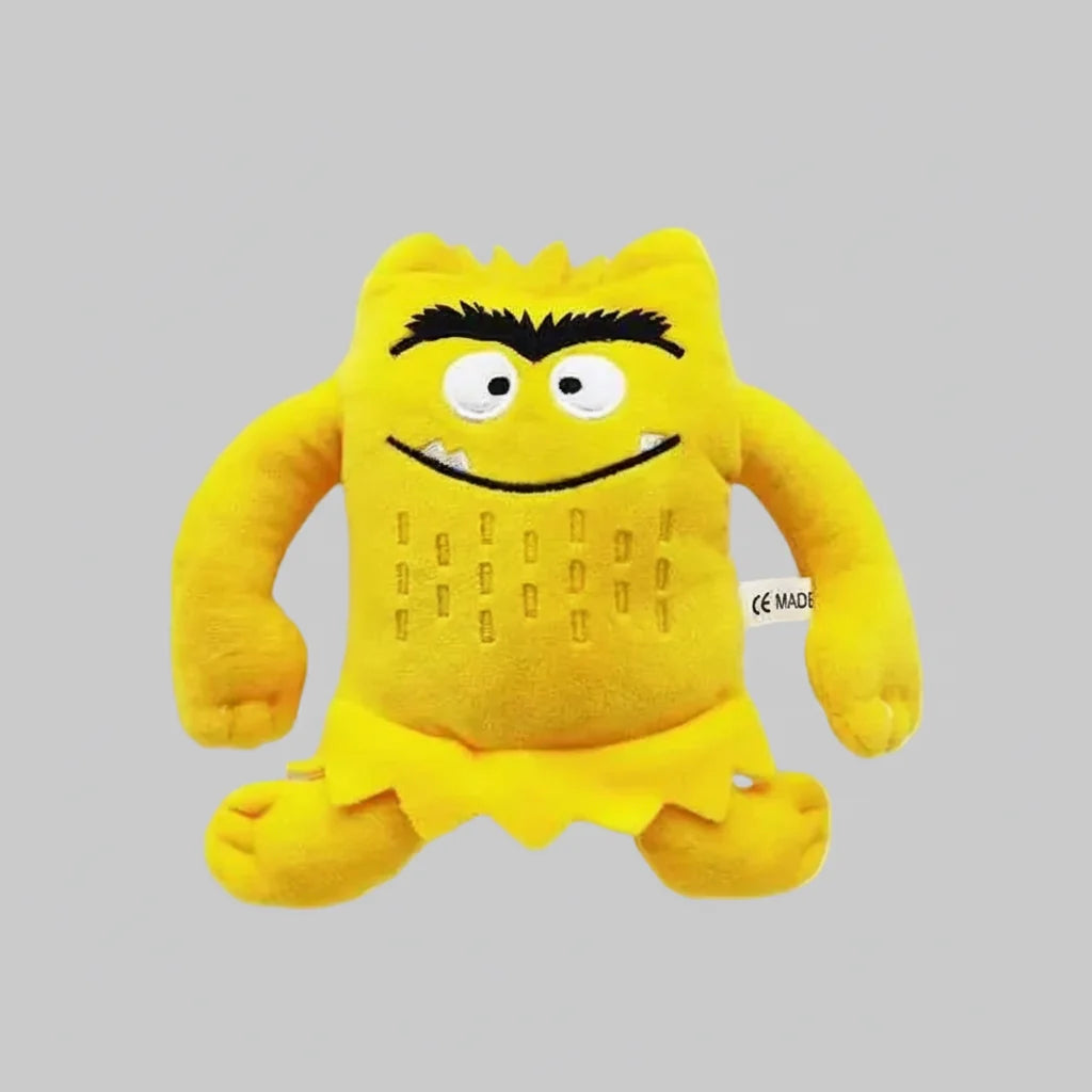 Emotion Monster Plush Toy Set – 6PCS Soft Sensory Stuffed Animals
