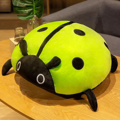 Cute Ladybug Plush Toy – Soft Ladybird Pillow Cushion