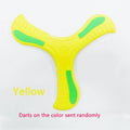 Children Boomerang Soft Three-leaf Cross Outdoor Toy Flying Disc Adult-kids Interactive Sports Toy for Puzzle Decompression Gift