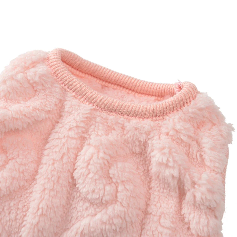 Soft Cozy Cat Sweater – Winter Fleece Vest for Sphynx & Small Dogs