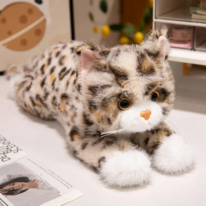 Lifelike Cat Plush Toy – Premium Fluffy Kitten Stuffed Animal (8 Styles)