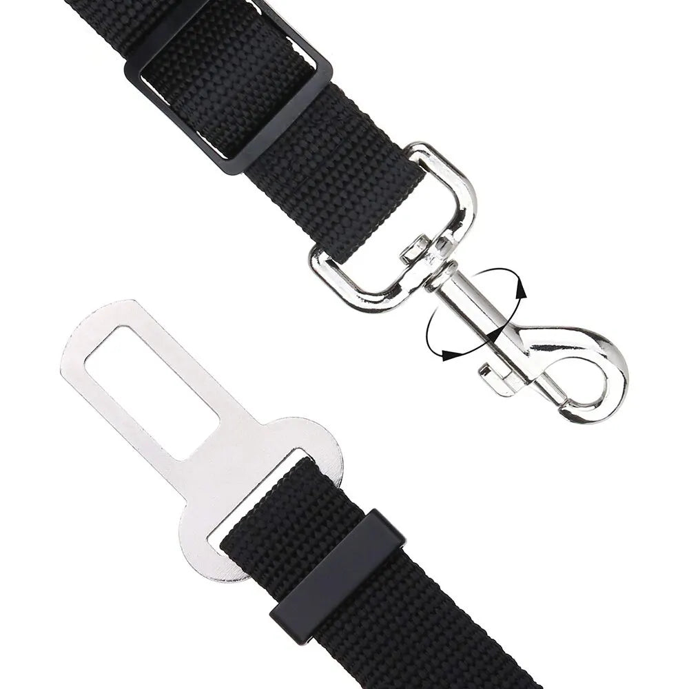 Adjustable Nylon Dog Car Seat Belt Safety Strap