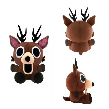 Forest Animal Plush Toy – Elk Deer & Owl Stuffed Doll