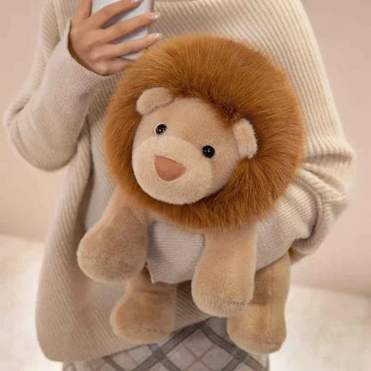 Kawaii Lion Plush Toy – Soft Cartoon Stuffed Animal Doll