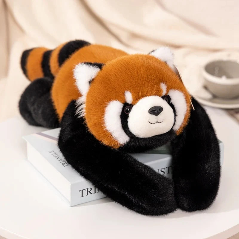 Kawaii Long-Arm Forest Animal Plush – Raccoon, Dinosaur, Sloth, Panda, Koala & Bear