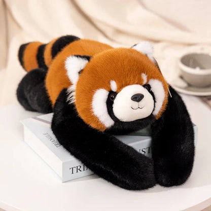 Kawaii Long-Arm Forest Animal Plush – Raccoon, Dinosaur, Sloth, Panda, Koala & Bear