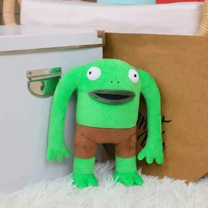 Smiling Frog Plush Toy – 9.8" (25cm) Soft Stuffed Doll