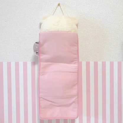 Kawaii Rilakkuma Wall Hanging Storage Bag Cartoon Bear Door
